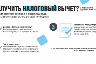 Как получить налоговый вычет за физкультурно-оздоровительные услуги?